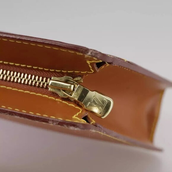 LOUIS VUITTON Epi Pochette Homme Clutch Bag Zipangu Gold M52528 LV Auth th5570 - Picture 10 of 14